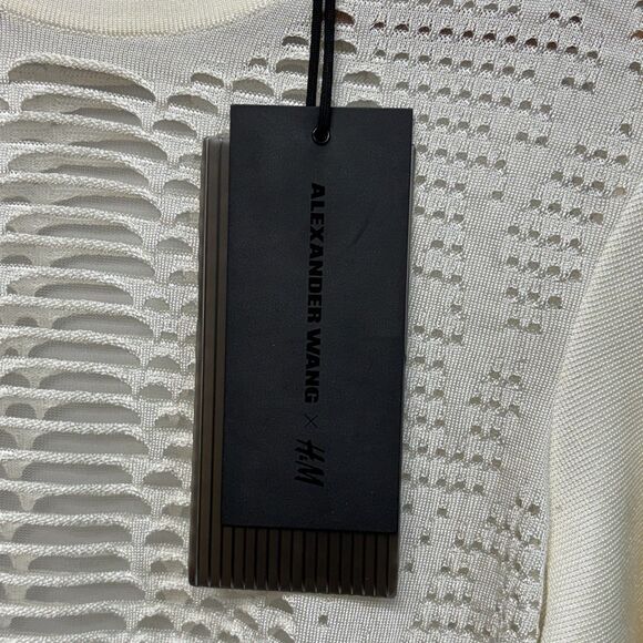 NWT Alexander Wang x H&M Women Sweater Knit Top Size Medium Italy C023 -26 - Picture 7 of 16